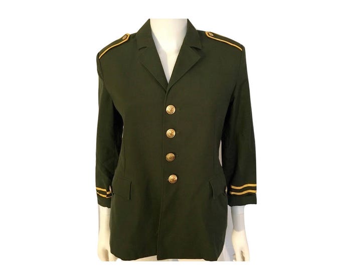 Vintage Military Jacket Vintage Army Jacket Etsy
