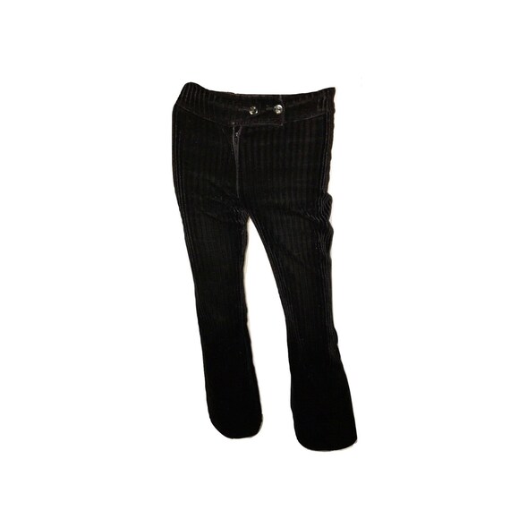 Vintage 90’s Velvet Pants, Black Velvet Pants