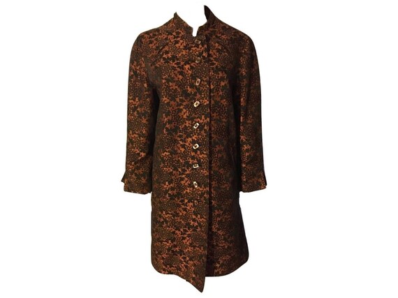 Vintage 60’s Brocade Jacket, Kimono Jacket, Brocad