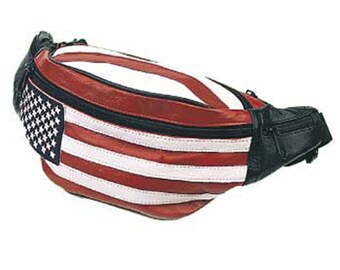 RN Flag American Flag Sport Waist Bag Fanny Pack Adjustable For Travel RN Flag American Flag Sport Waist Bag Fanny Pack Adjustable For Travel