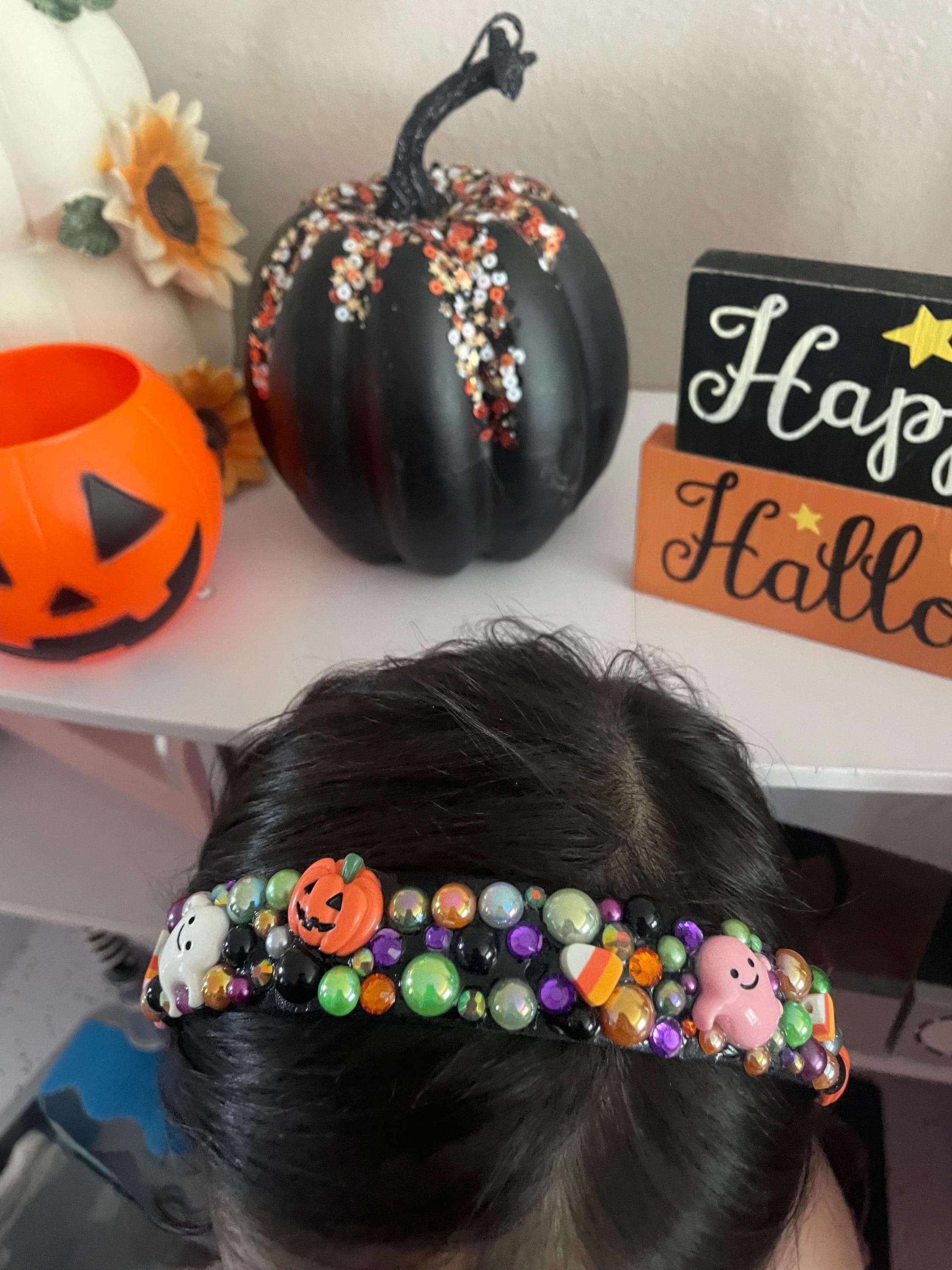 Pumpkin Jewel Headband - Etsy