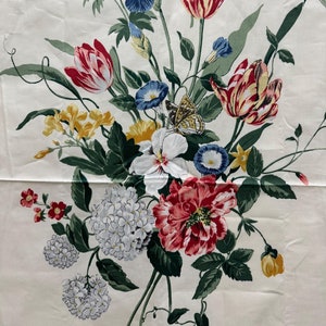 Vintage Schumacher fabric remnant Johanna’s Garden