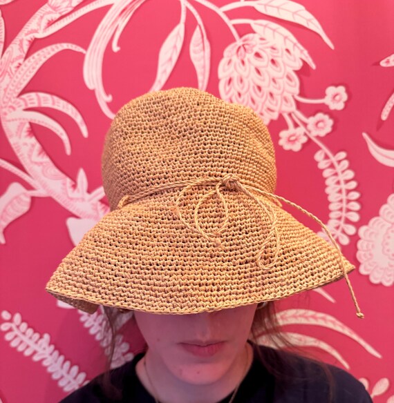 Helen Kaminski Rosie Cloche Raffia Sun Hat- Size Small - Etsy display picture 3