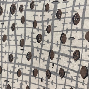 Vintage Novelty fabric - MCM geometric