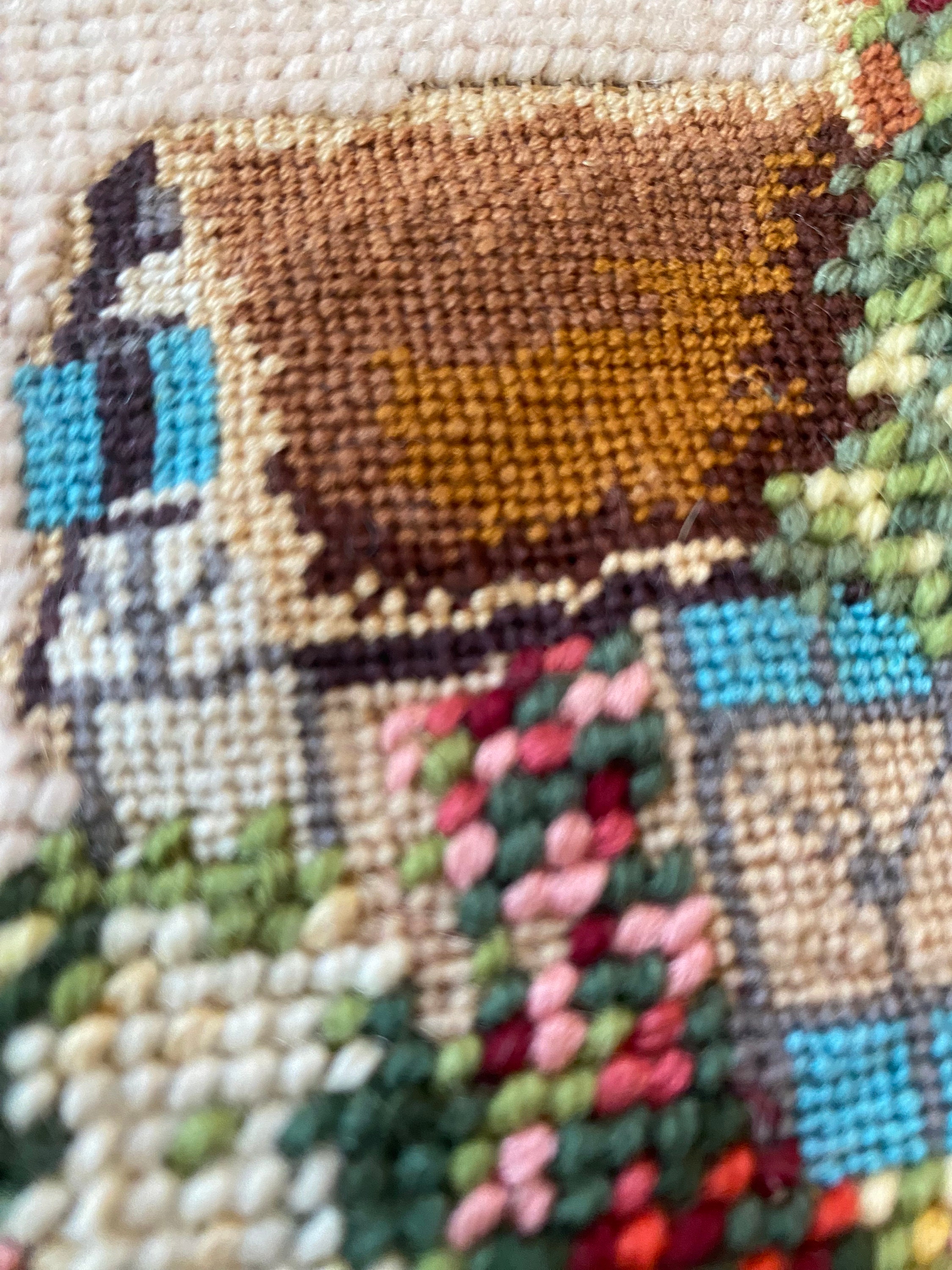 Vintage Needlework Cottage and Gardens Etsy