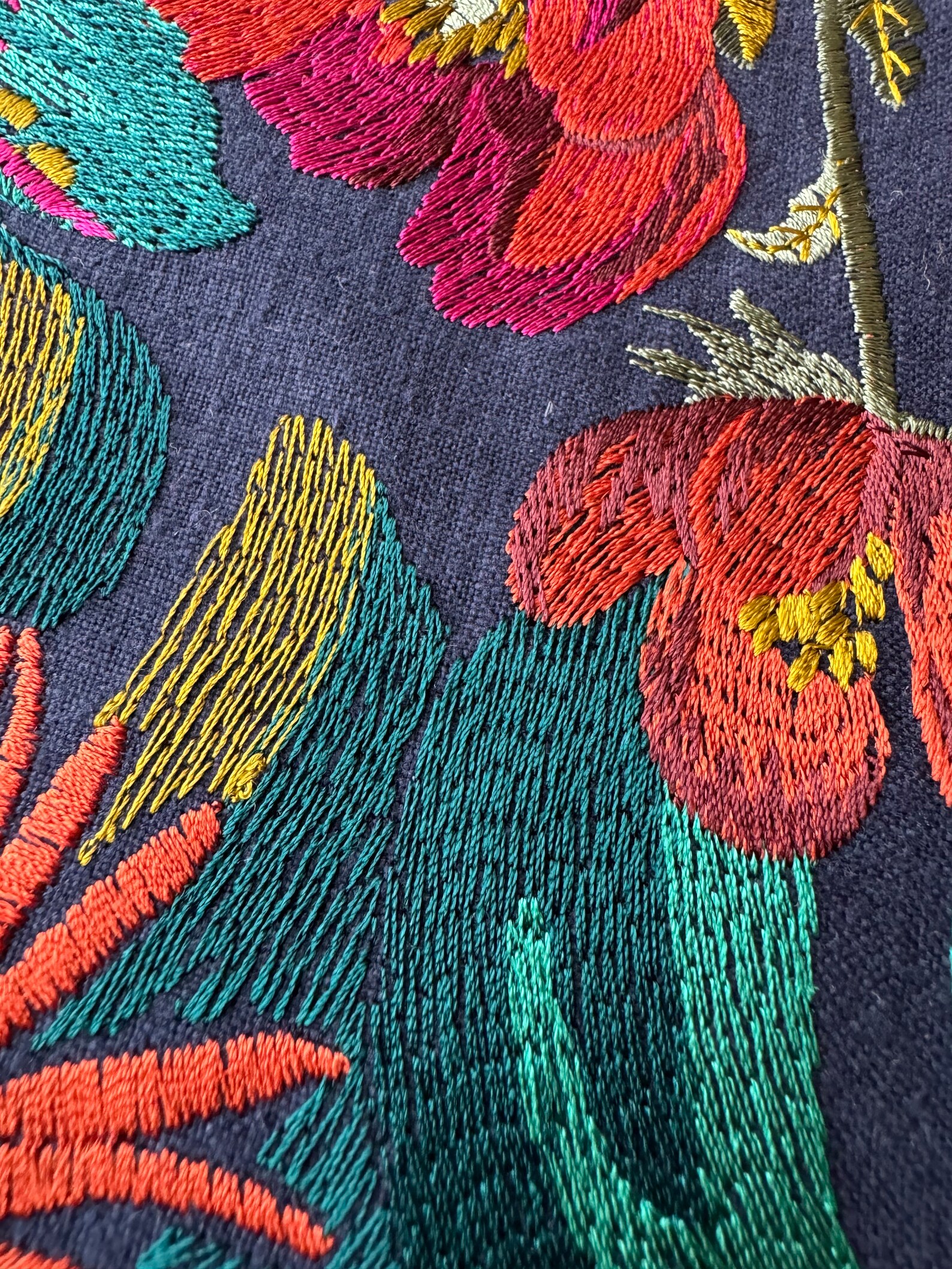Designer Fabric Sample Bundle - Embroidery Samples Anna Elisabeth - Etsy