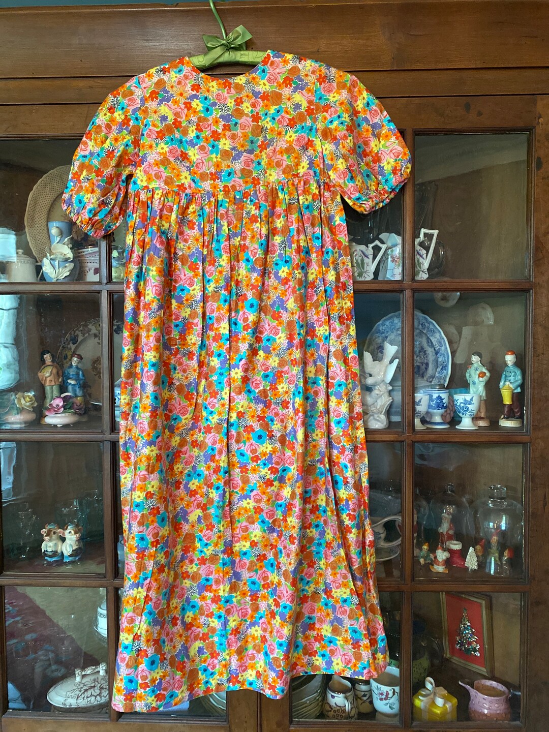 1980s Hawaii Muu Muu Nalii Honolulu 水玉 1980s Hawaii Muu Muu Nalii Honolulu 水玉 1980s Hawaii Muu