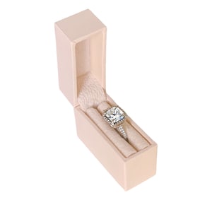 Thin Blush Ring Box