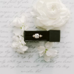 Marry Me Ring Box. Thin Ring Box hides your engagement ring for your surprise proposal.