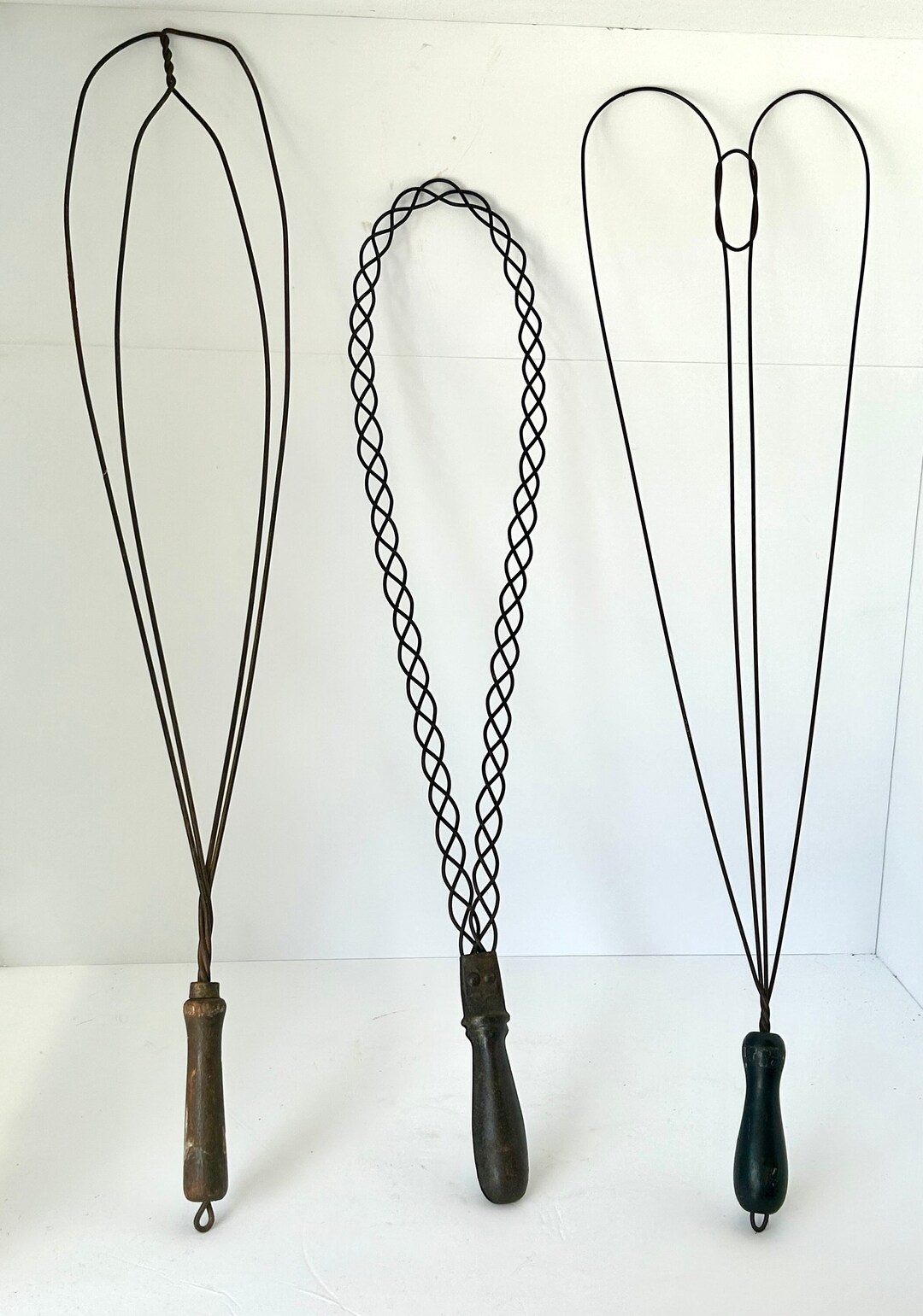 Antique Metal Rug Beaters. Cottage Core, Rustic Decor, Primitive Etsy