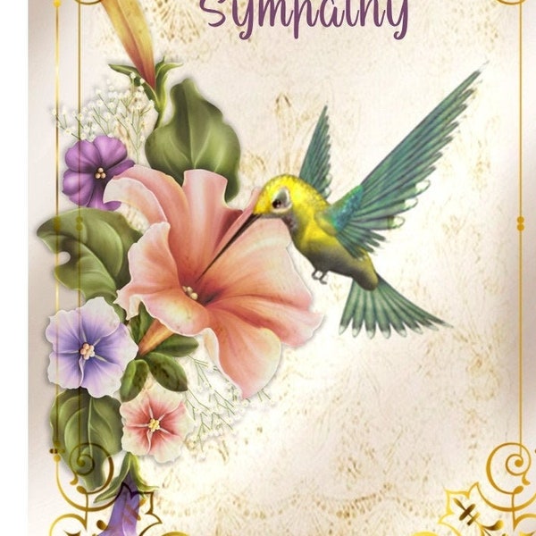 JW Sympathy card