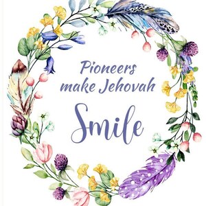 JW Pioneer thank you greeting card