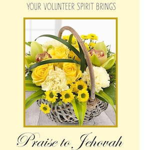 JW Pioneer card, gifts