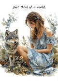 JW friendship greeting card, paradise