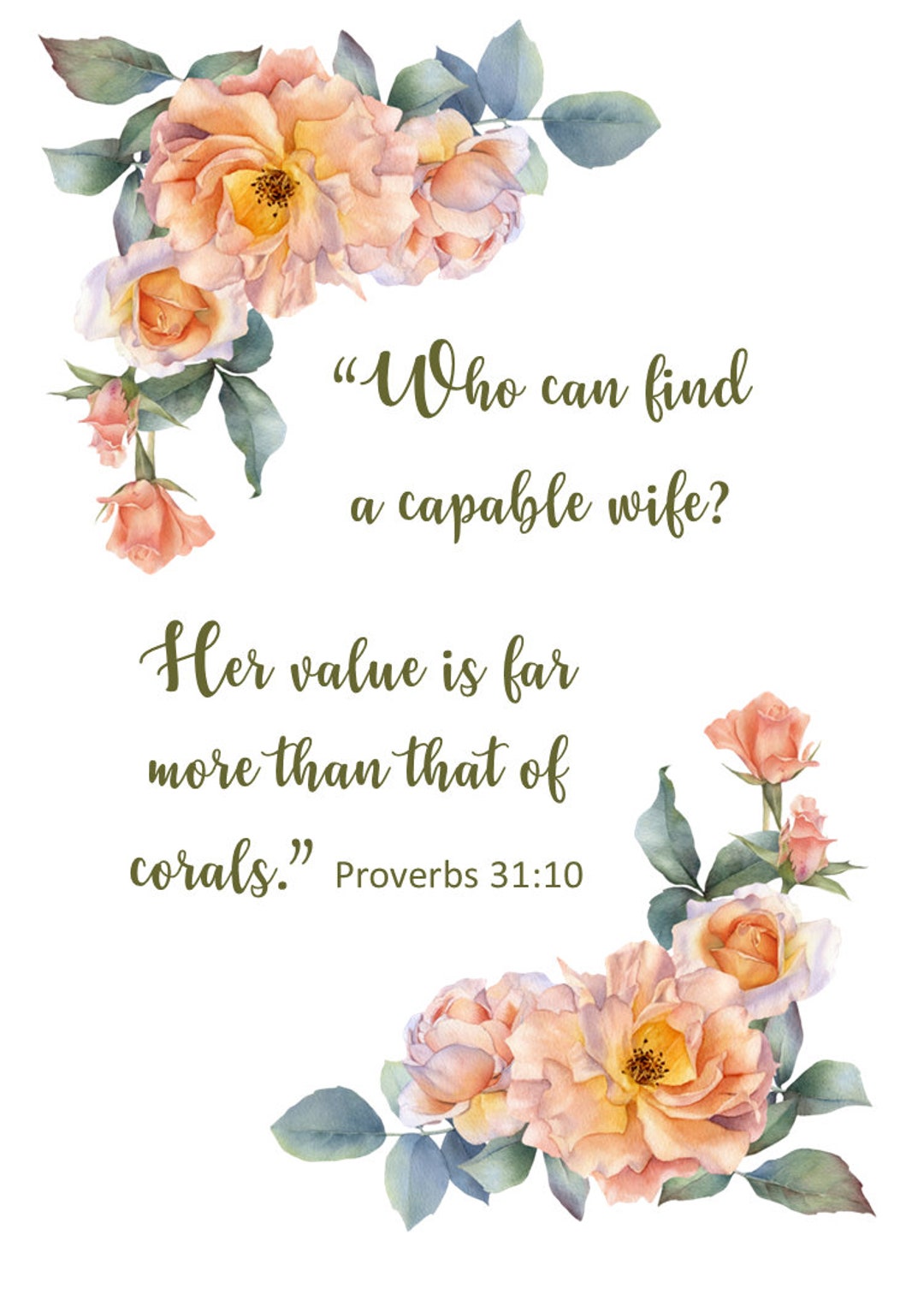 JW 6 Cards for Elders and Ministerial Servants Wives, Thank You Card Etsy