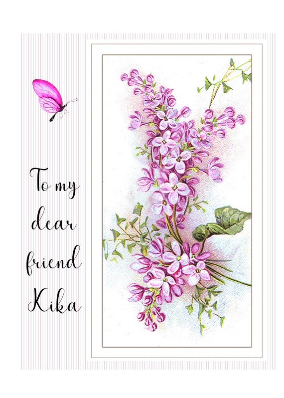 JW Get Well Card Personalized - Etsy