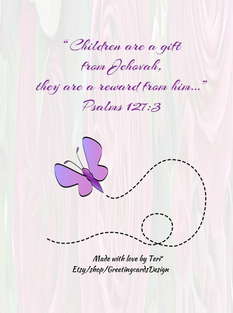 JW Baby Girl Baby Shower Jehovah's Witnesses Etsy