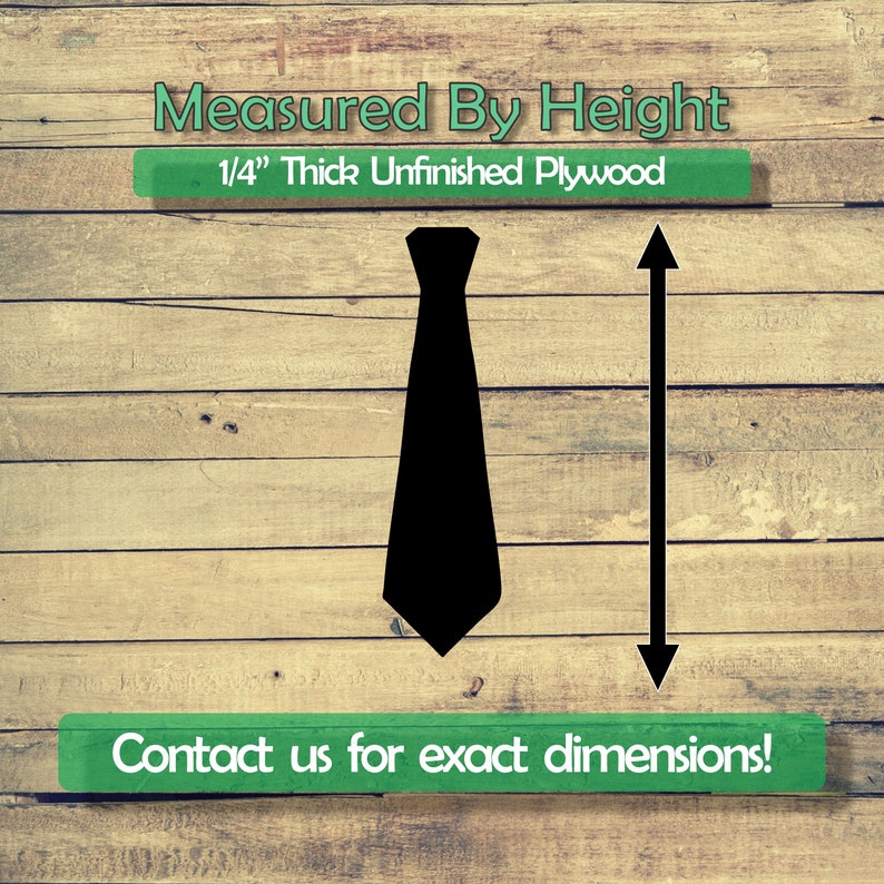 Neck Tie Unfinished Wood Cutout Shape Laser Cut DIY Craft Bulk Wholesale Pricing Engraved image 2