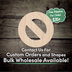 Sign No Smoking - Laser Cut Out Unfinished Wood Craft Shape SGN3 Sign No Smoking - Laser Cut Out Unfinished Wood Craft Shape SGN3