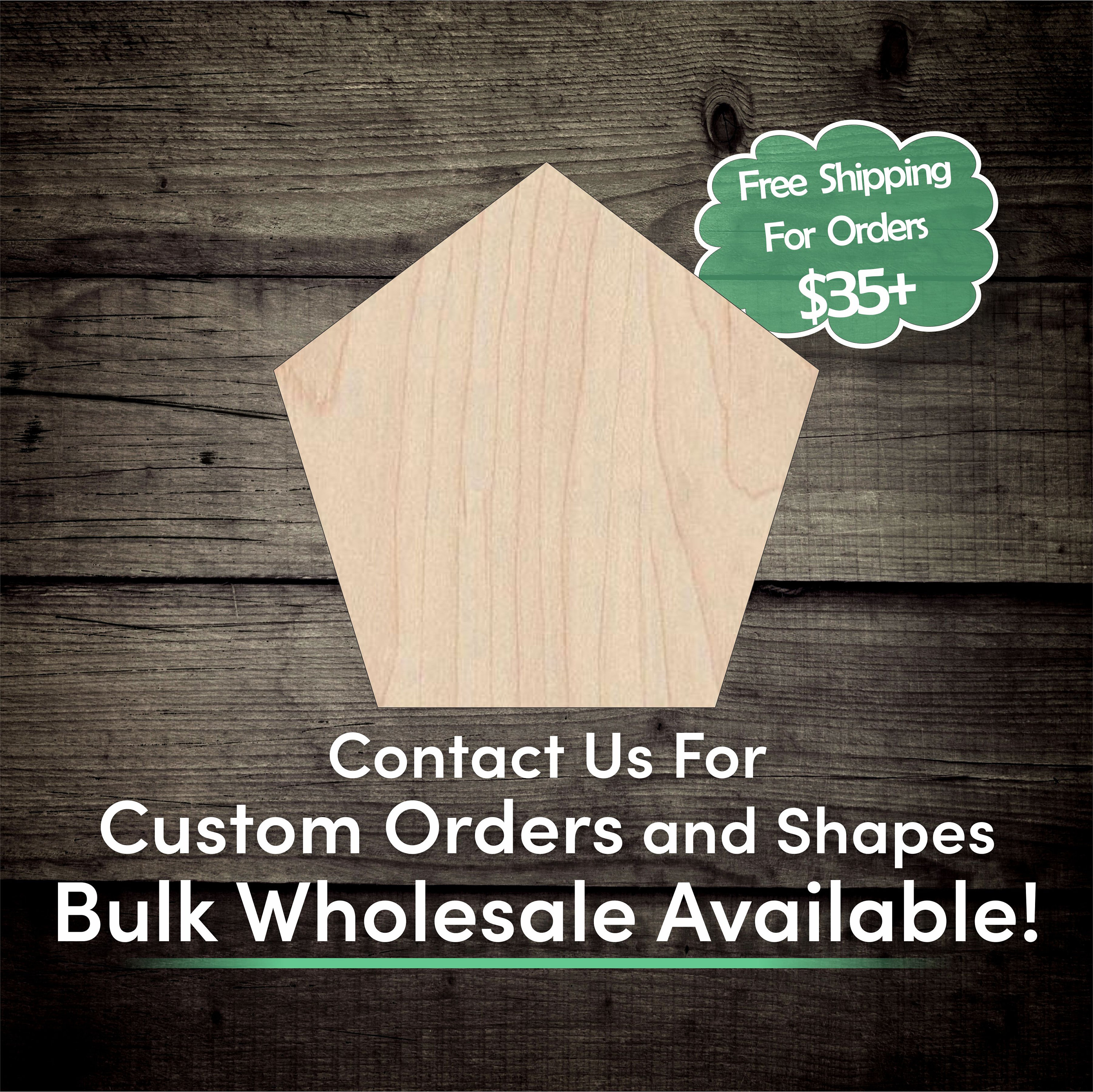 Home Plate Wood Cutout Shape Home Plate Wooden Blank New Zealand