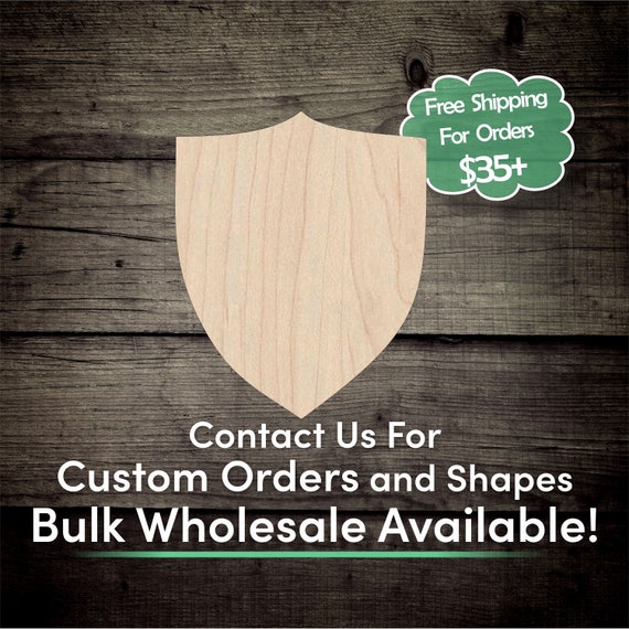 Wood sale shapes wholesale