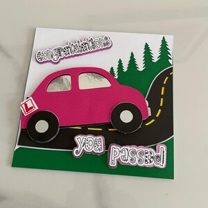 you've passed, 16th fiat car birthday card