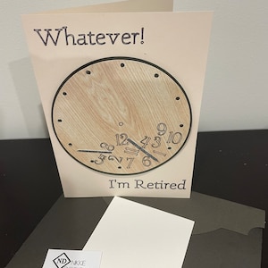 Retirement card