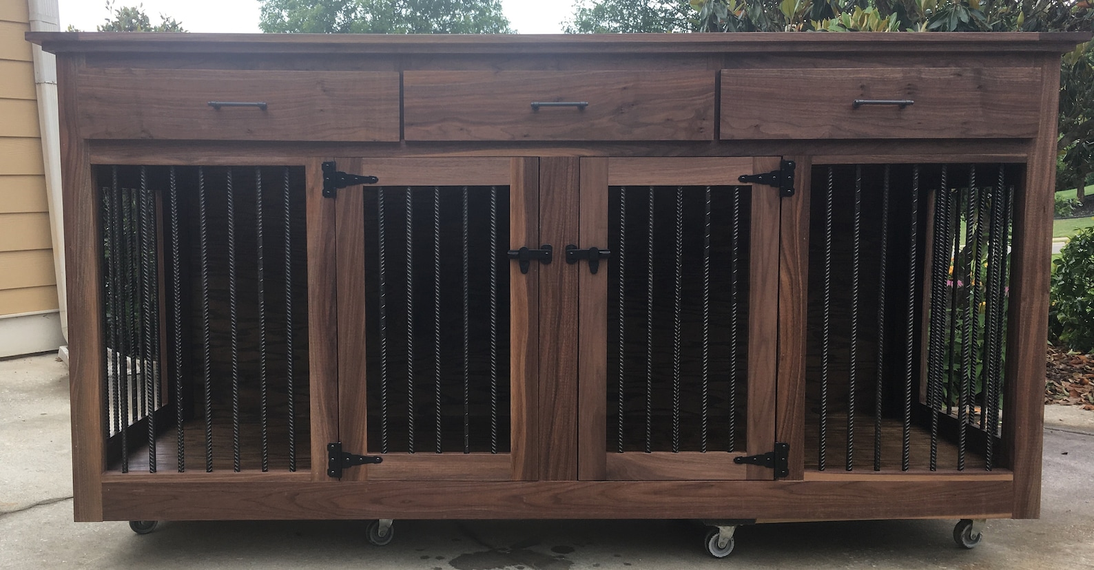 BUILD PLANS Extra Large Single Dog Crate Kennel DIY Instant Etsy