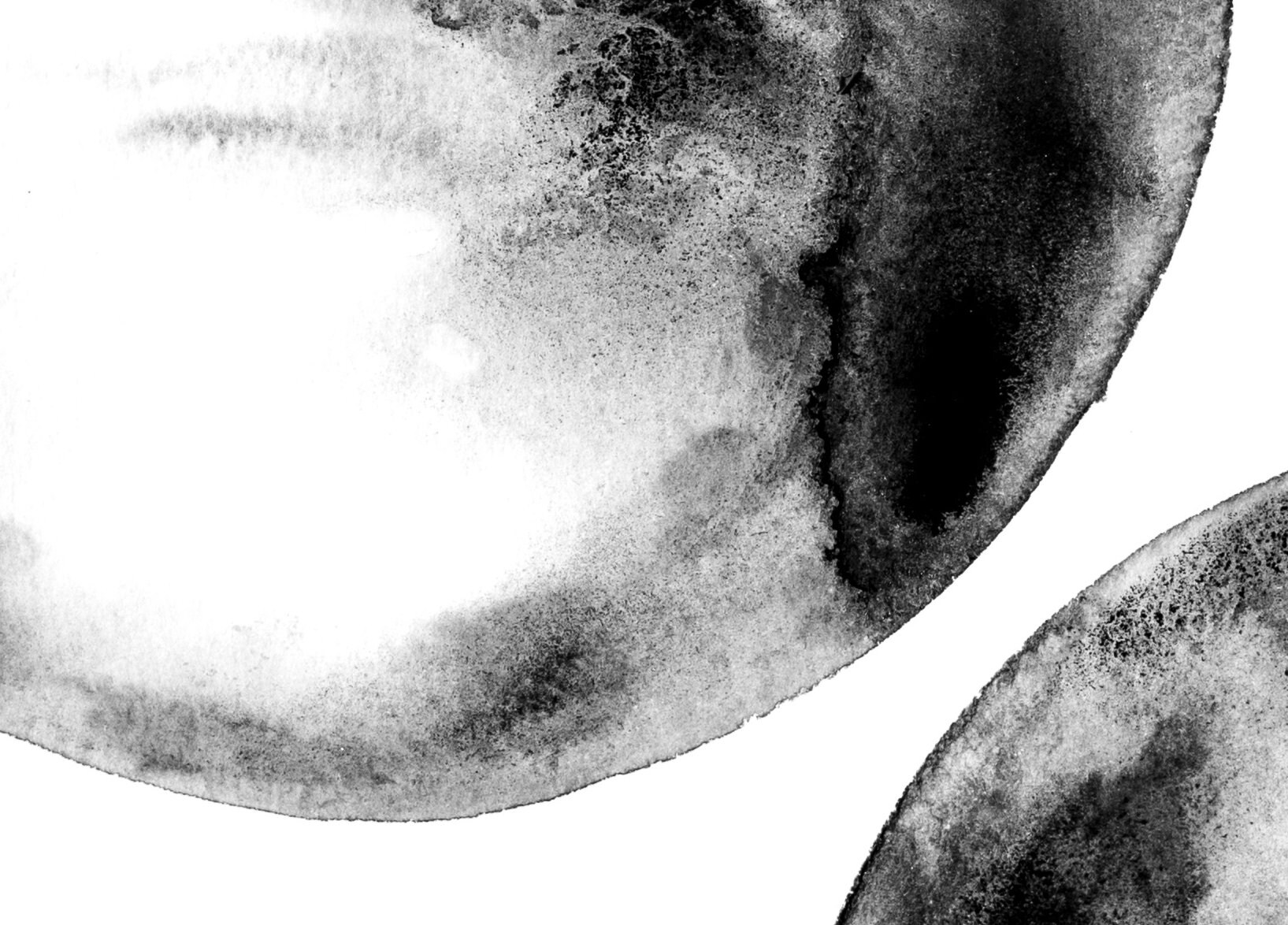 Watercolor and Ink Black and White DIGITAL DOWNLOAD PRINTABLE - Etsy