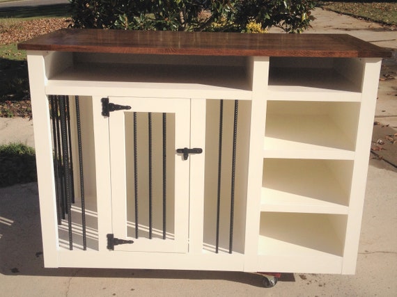 Diy dog crate table online