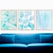 Light Blue Abstract PRINTABLE DIGITAL DOWNLOAD Painting Water - Etsy