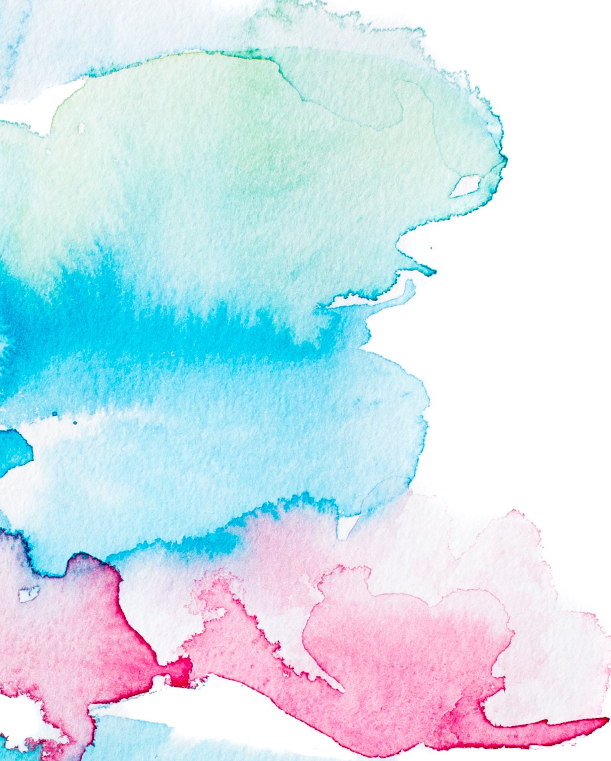 Abstract Watercolor Painting PRINTABLE DIGITAL DOWNLOAD - Etsy