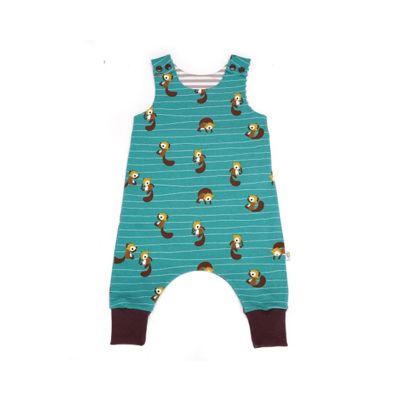 organic baby dungarees