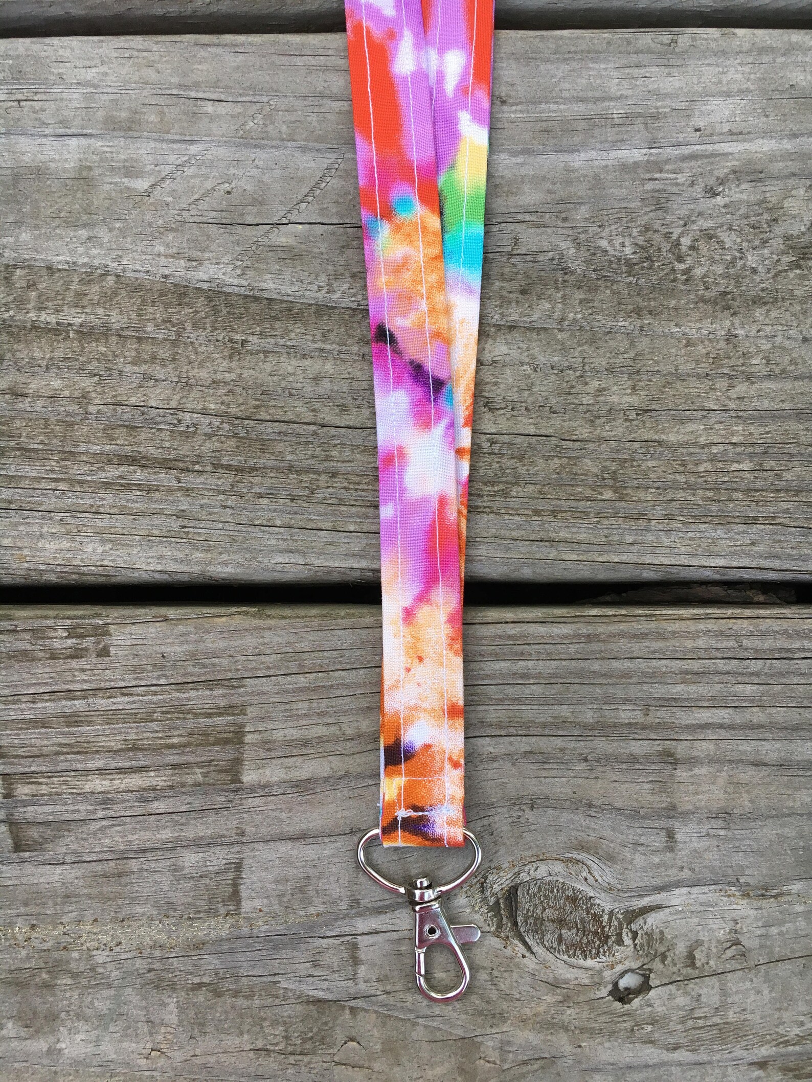 tie dye nike lanyard