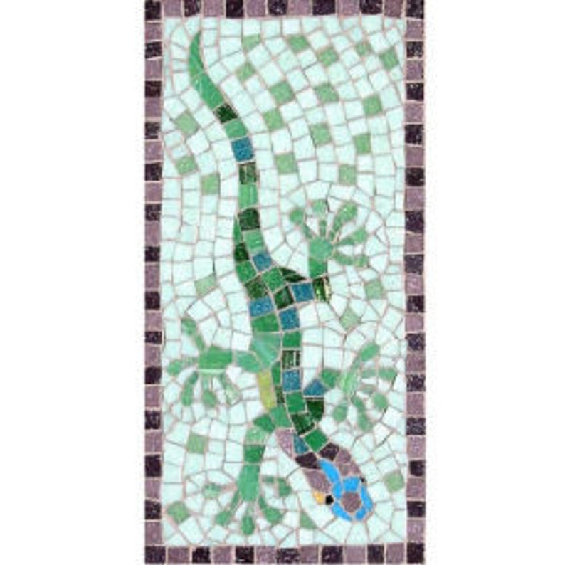 Gecko Mosaic Kit Etsy