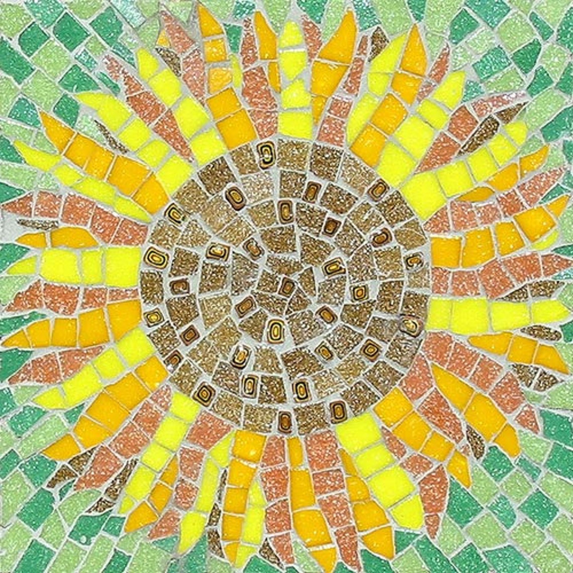Sunflower Mosaic Kit | Etsy