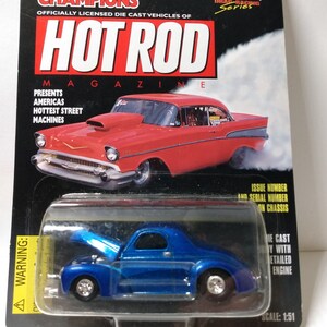 Racing Champions Hot Rod Magazine &#39;41 Willys Coupe ltd ed