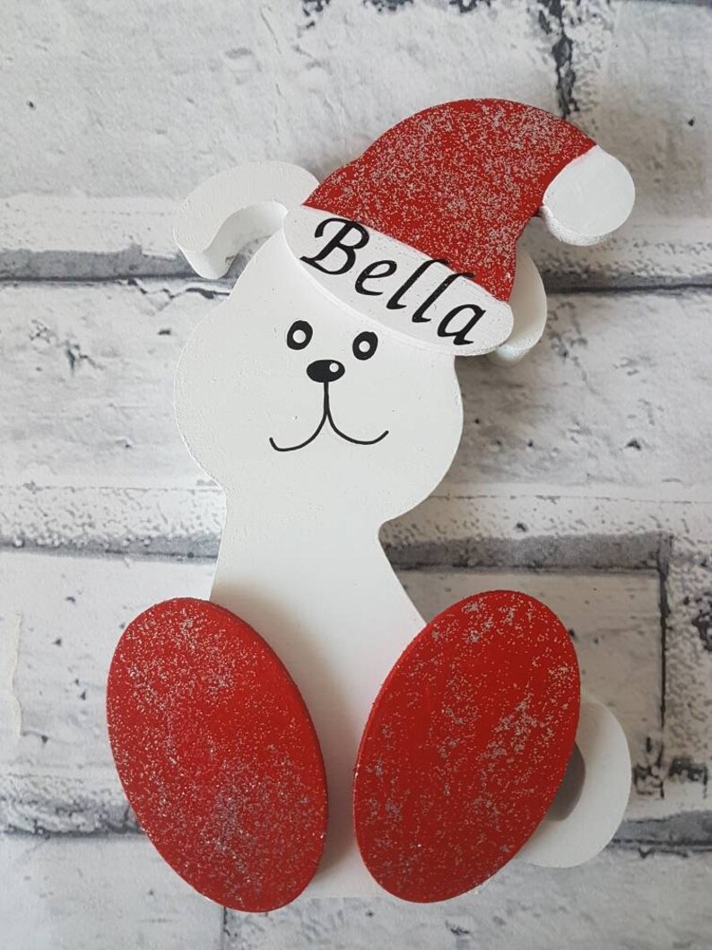 Dog Christmas Decoration Personalised Christmas Pet Decor  Etsy UK