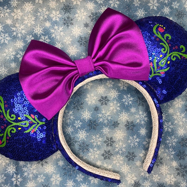 Frozen’s Princess Anna Inspired Mickey Ears!