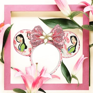 Mulan Mickey Ears/Pink