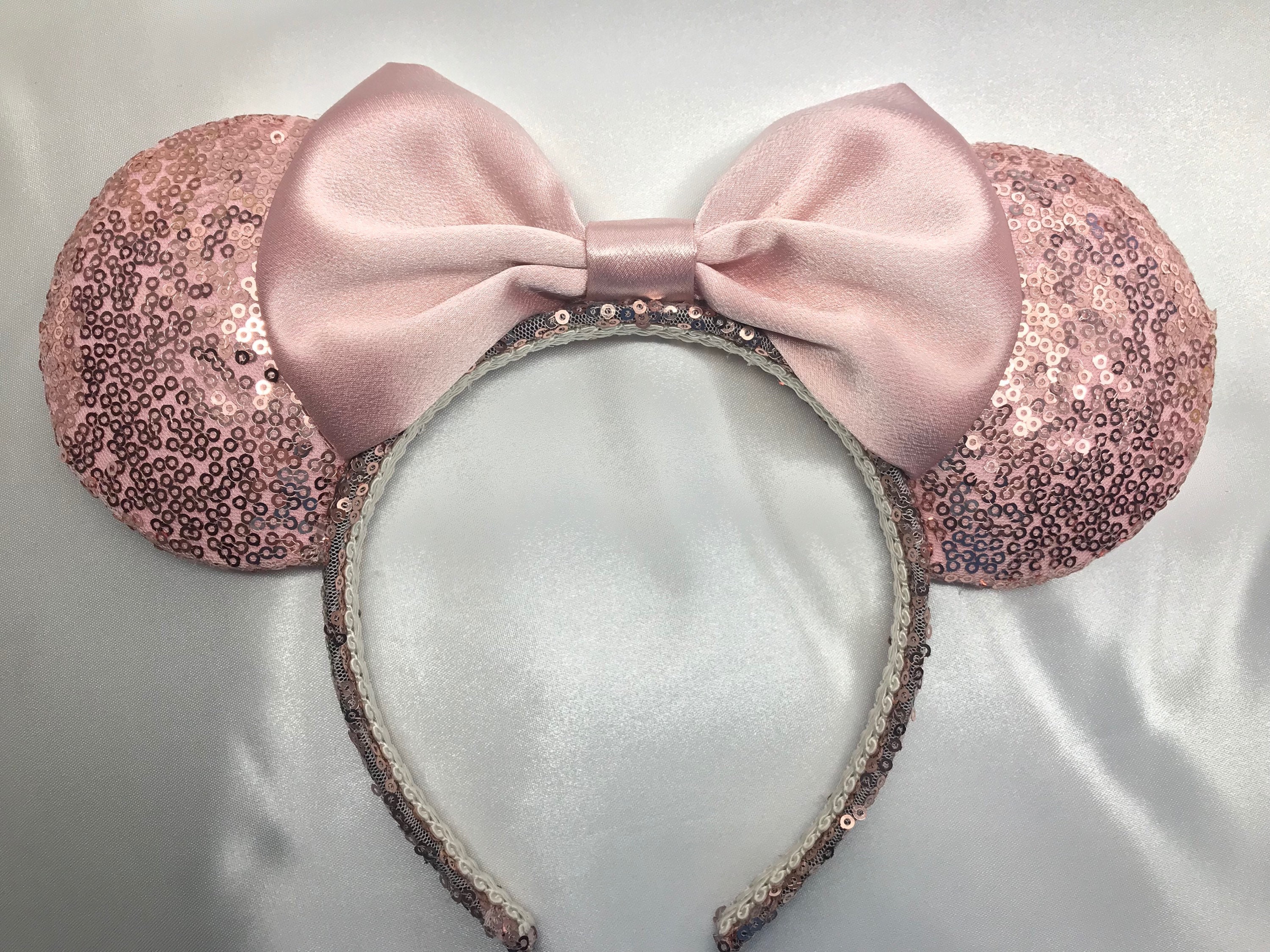 Mommy and Me Rose Gold Sequince Mickey Ears - Etsy
