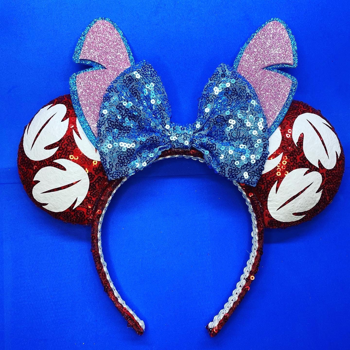 Lilo & Stitch Inspired Mickey Ears | Etsy