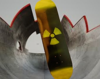 AIRBRUSHED skateboard FREE SHIPPING Custom design, skateboard art, skater wall art, neon design, grafiti skateboard, grad gift, teen gift