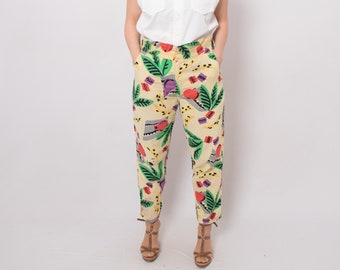 Fruit Print Pants - Etsy