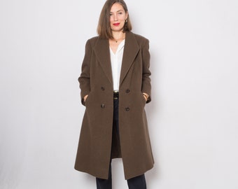 wool trapeze coat