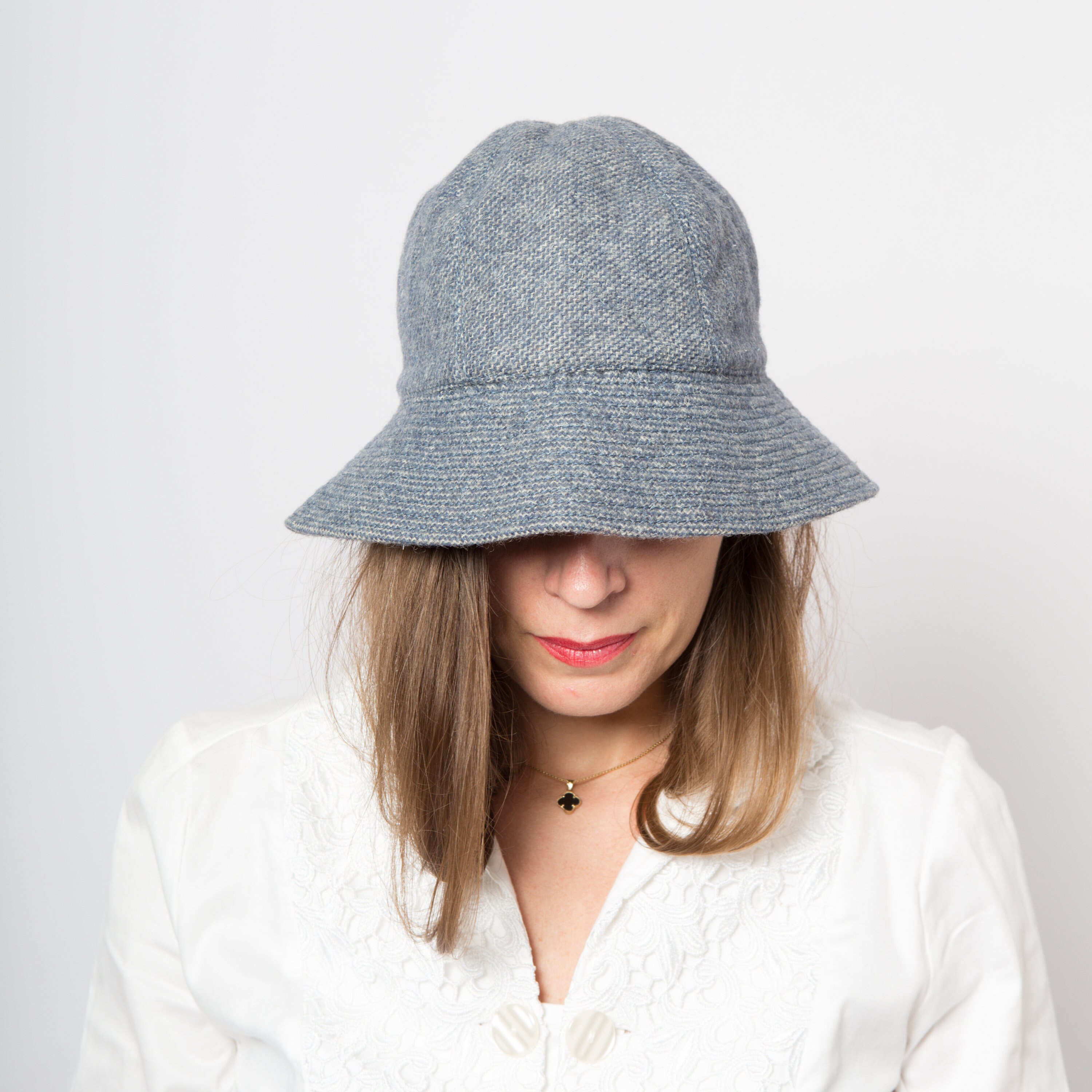 Minimalist Wool Wool Bucket Hat Casual 