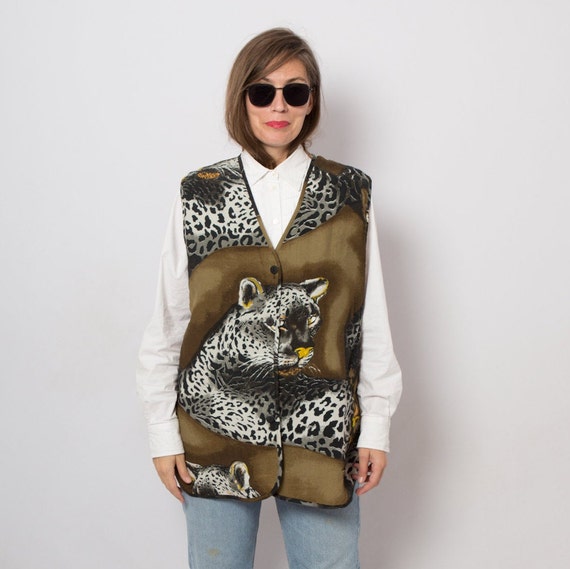 puma leopard print jacket