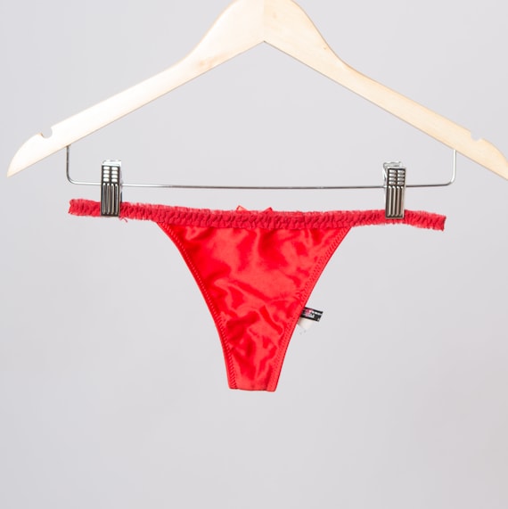 LA PERLA Tanga Roja Bragas Satén Sexy Bragas Ropa Interior Lencería Erótica  Tamaño Mediano Regalo -  México