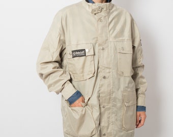 BELSTAFF Jacket Beige Wind Jacket Nylon Jacket Waterproof Rain Jacket Men Large Size Gift for Boyfriend Husband Father