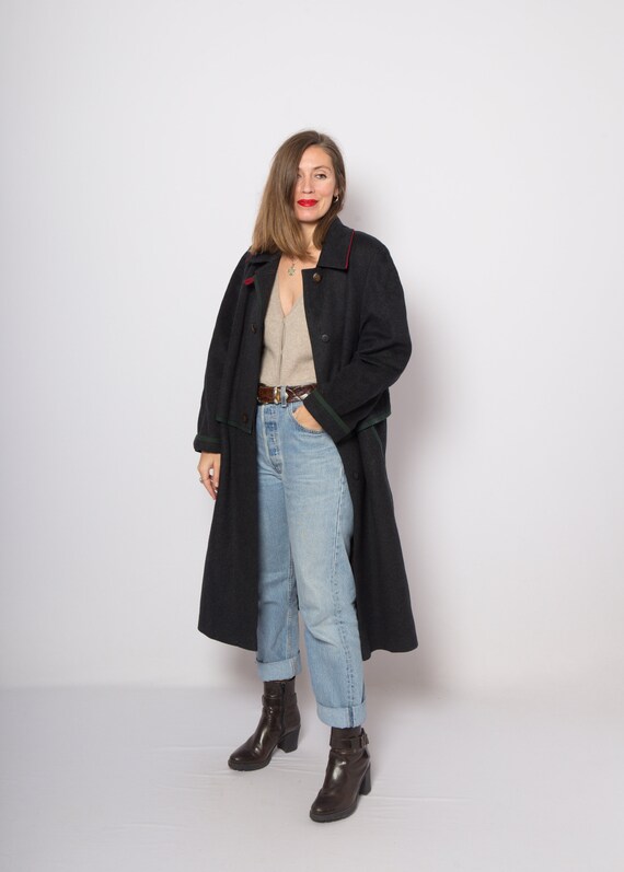 Loden Long Wool Coat Men Wool Overcoat Men Mens Lo